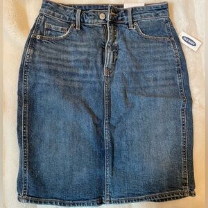 old navy skirt NEW WITH TAGS jean skirt